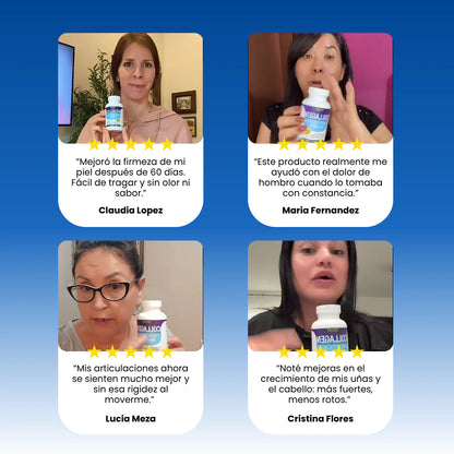 Colageno Premiun Ultra Toplux Nutrition™ - 60 Capsulas. Uñas, Pelo y Piel. Todo en Uno.